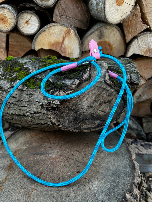 Cyan and pink slip lead