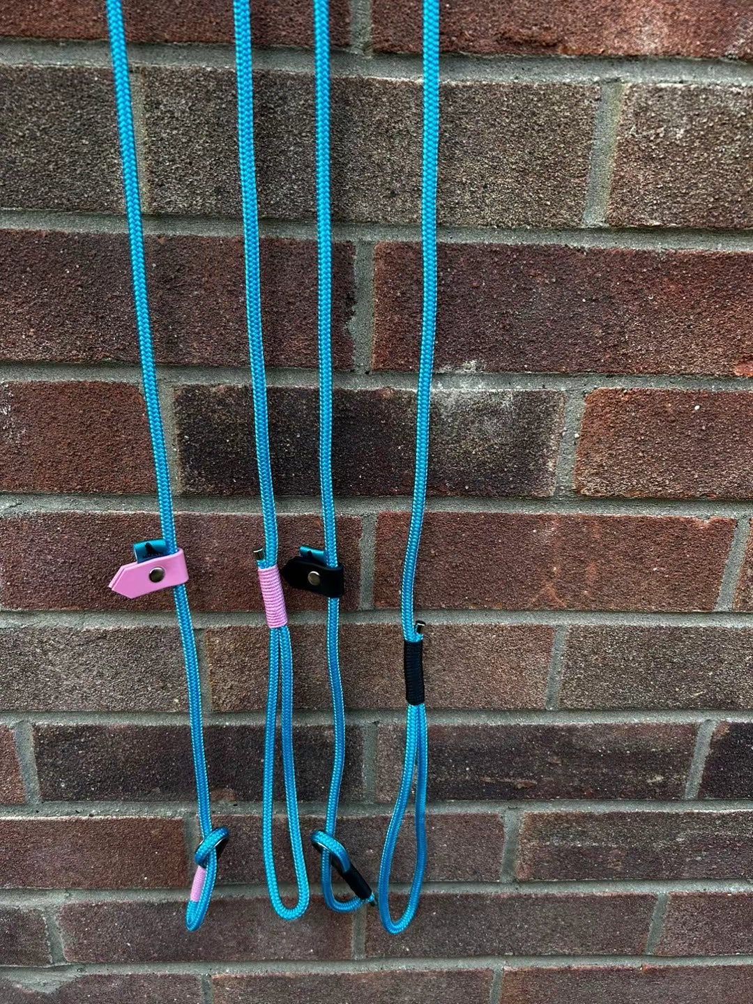 Cyan and pink slip lead