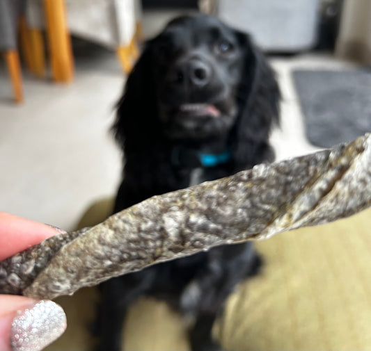 Large Cod skin twists