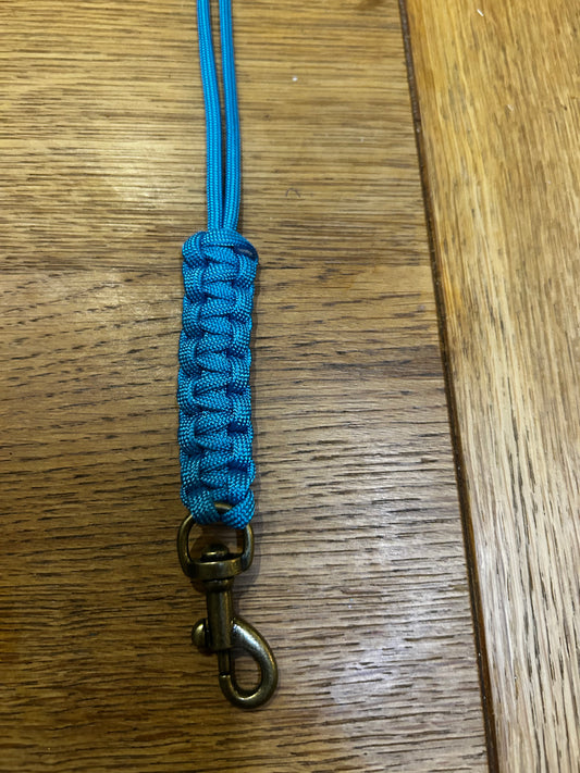 Cyan lanyard